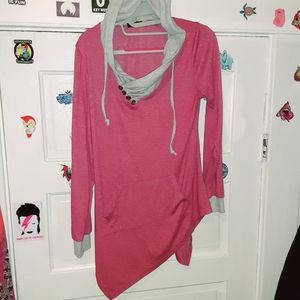 °_°Miagooo°_°rad pink hoodie, size S